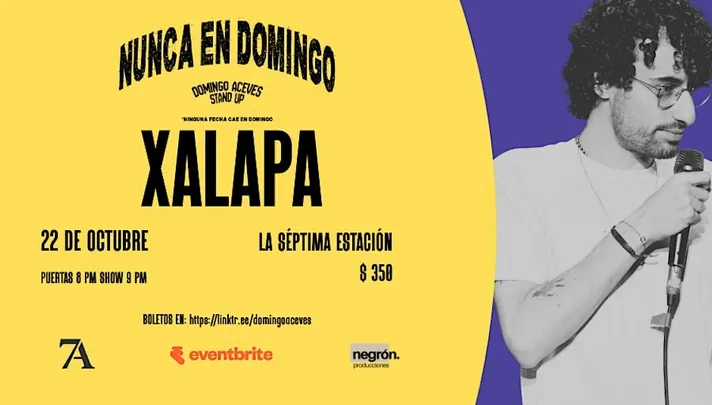 Domingo Aceves presenta "Nunca en domingo" | Stand Up Comedy | Xalapa