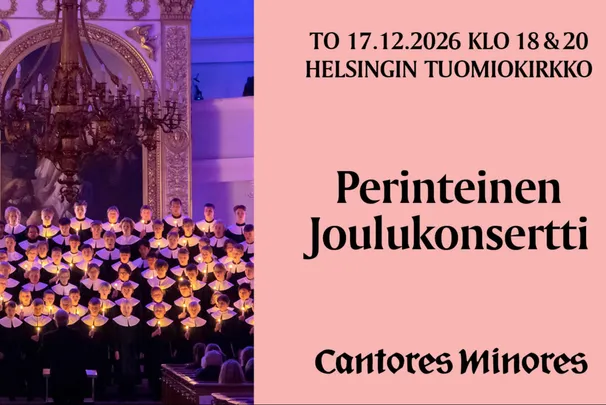 Cantores Minores: Perinteinen Joulukonsertti