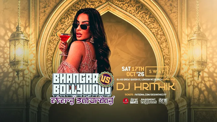 BHANGRA VS BOLLYWOOD | 17.10.26 | Every Sat! | Sway Bar