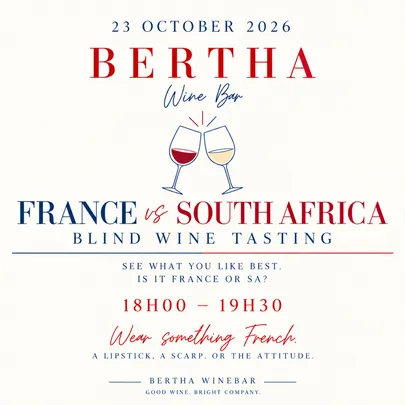 SA vs France Blind Wine Tasting