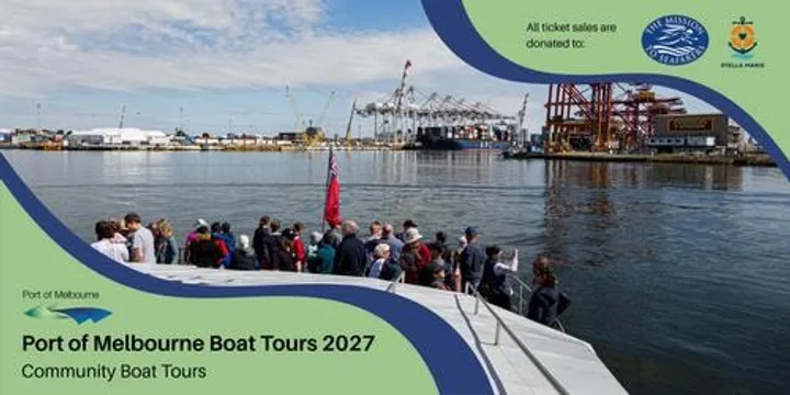 Port of Melbourne Boat Tours 2027