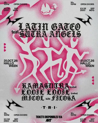 LATIN GATEO FT SUTRA ANGELS EDICION HALLOWEEN EN CLUB TRI