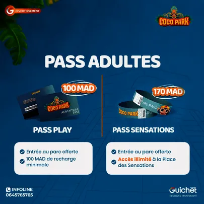 Des aventures et des sensations fortes pour adultes vous attendent à COCOPARK