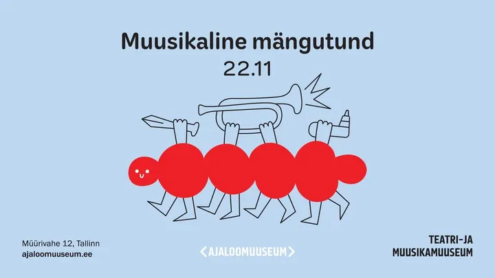 Kuidas mängida? Muusikaline mängutund näitusel "Tahan mängida!"