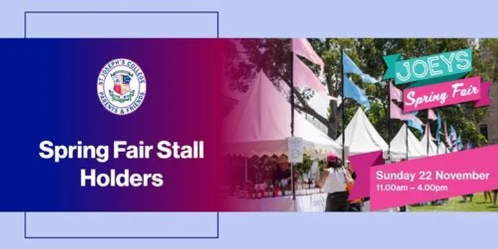 2026 Joeys Spring Fair - Market Stalls