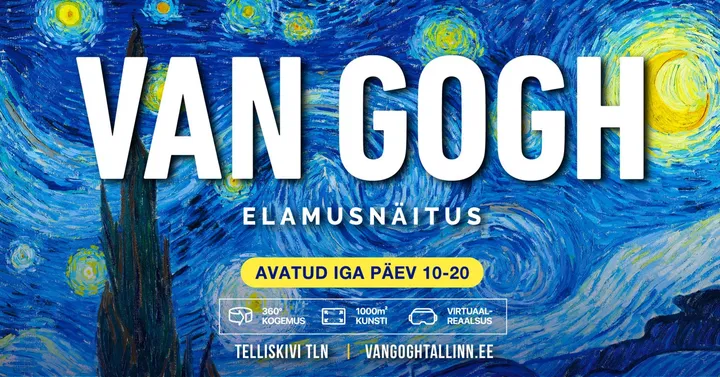 VAN GOGH / Flexible pilet: Oktoober. Paindliku sisenemisajaga pilet