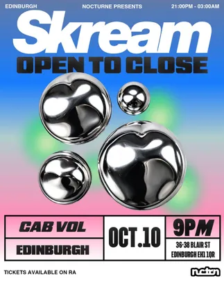 NCTRN025: Club Nocturne presents Skream [Open to Close]