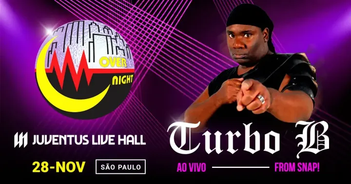 Festa 38 Anos Over Night com Turbo B e djs