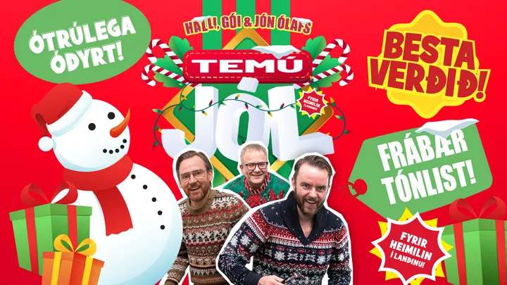 Temú jól með Halla, Góa & Jóni Ólafs