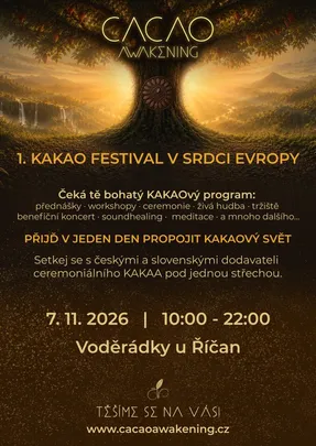 CACAO AWAKENING - 1. KAKAO FESTIVAL V SRDCI EVROPY