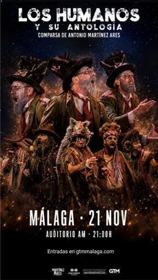 LOS HUMANOS Y SU ANTOLOGÍA en Málaga