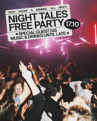 Night Tales Free Party: House & Tech House