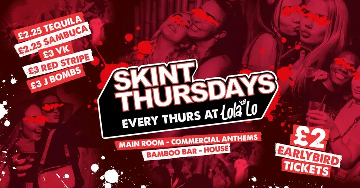 SKINT THURSDAYS - DARTS AFTERPARTY🎯❤️