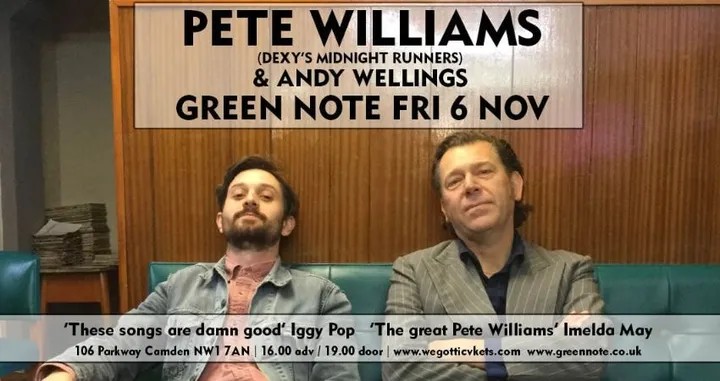 New Roots presents Pete Williams & Andy Wellings