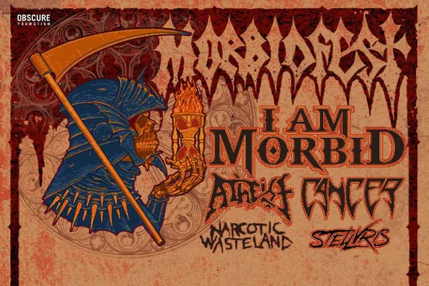 Morbidfest 2026: I Am Morbid + Atheist + Cancer + Stellvris