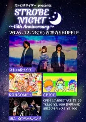 ストロボサイダー presents STROBE NIGHT 〜15th Anniversary〜