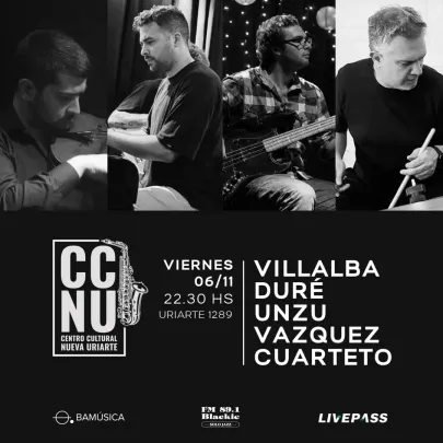 Villalba Duré Unzu Vazquez Cuarteto en CCNU
