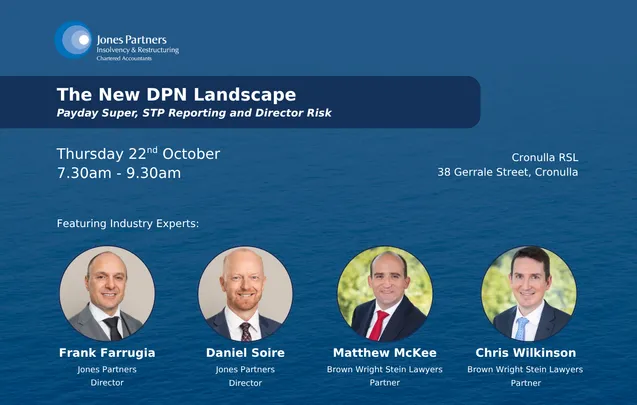 Sutherland Shire Breakfast Event:  The New DPN Landscape
