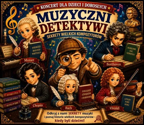 MUZYCZNI DETEKTYWI - SEKRETY WIELKICH KOMPOZYTORÓW