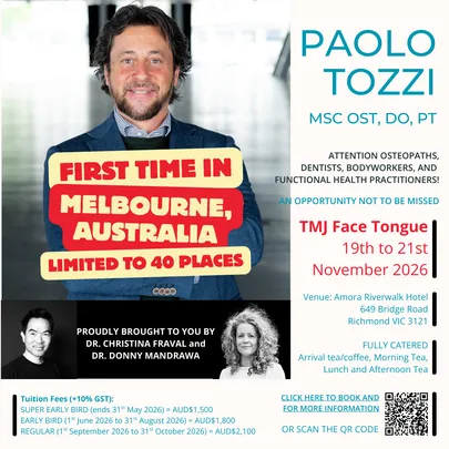 TMJ Face Tongue Course - Paolo Tozzi