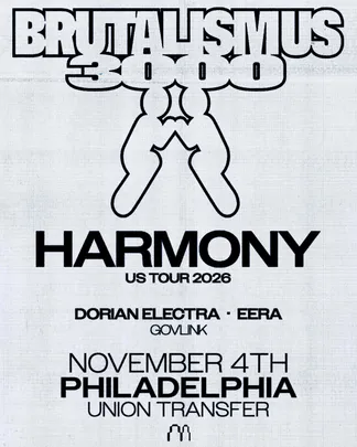 Brutalismus 3000 - Harmony US Tour 2026