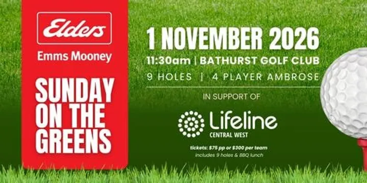 2026 Bathurst Sunday on the Greens