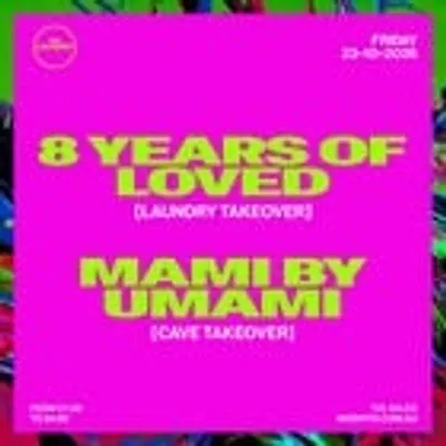Chinese Laundry Invites 8 YEARS OF LOVED + MAMI BY UMAMI