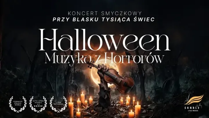 Koncert przy świecach: Halloween - Muzyka z Horrorów