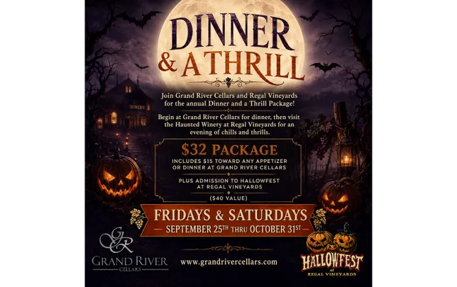 Dinner & A Thrill 10/30