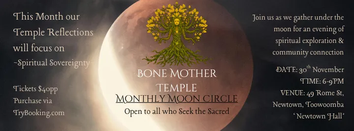 November Moon Circle~ Spiritual Sovereignty