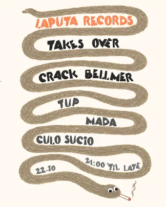 LaPuta Records Takes Over Crack Bellmer