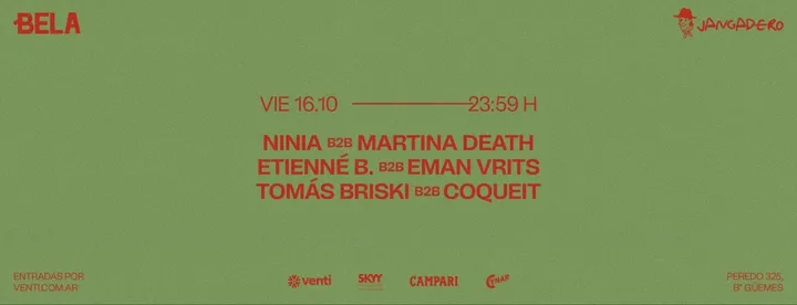 JANGADERO x BELA VIE 16.10