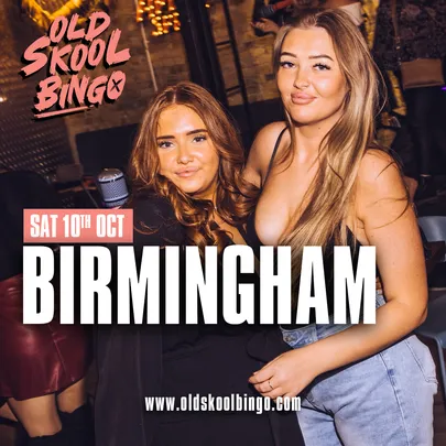 Old Skool Bingo Friday 20th Nov Birmingham