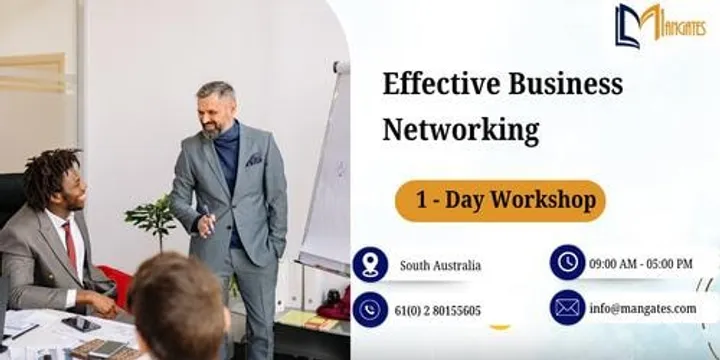 Effective Business Networking – 1 Day Workshop in South Australia