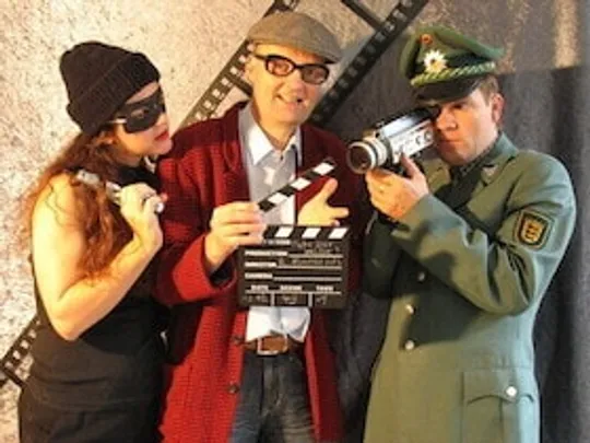 FREISTIL Dinner-Krimi "Mord am Filmset" im Dattler/ Freiburg - Mit Vier-Gänge Menü und Apéritif