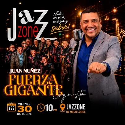 Juan Nuñez Fuerza Gigante Orquesta en Miraflores