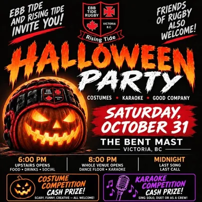 Ebb Tide Halloween Party @ The Bent Mast, Oct. 31, 2026