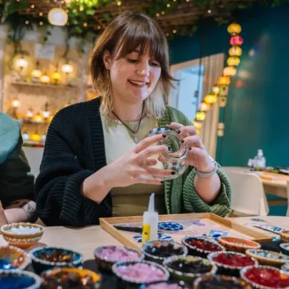 Mosaic Art Classes Franklin: Turkish Lamp Workshop