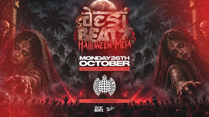 City University Punjabi Society : HALLOWEEN MELA! | 26.10.26 | MINISTRY OF SOUND