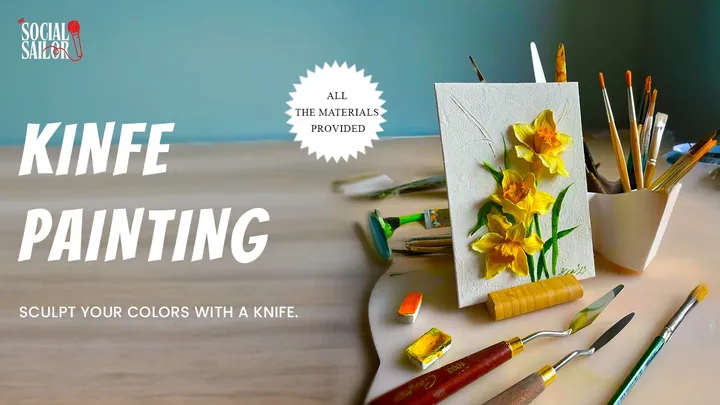Knife Painting Art - Chandigarh