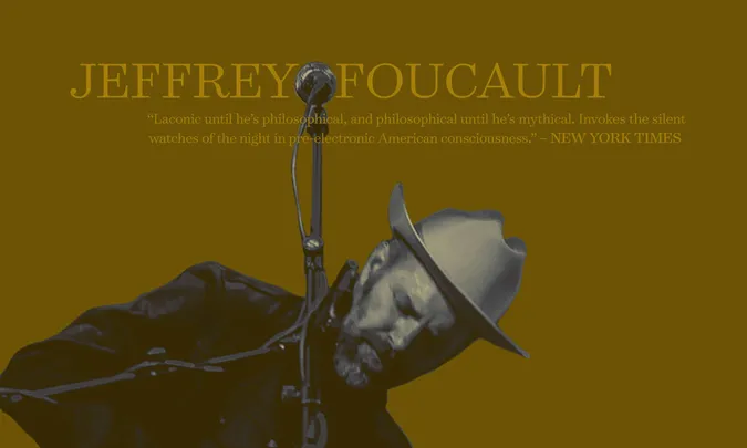 Jeffrey Foucault with special guest Molly Dean