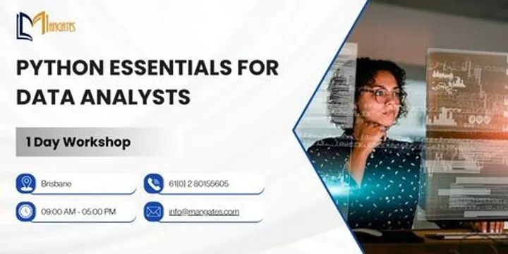 Python Essentials for Data Analysts: 1 Day Course in Brisbane