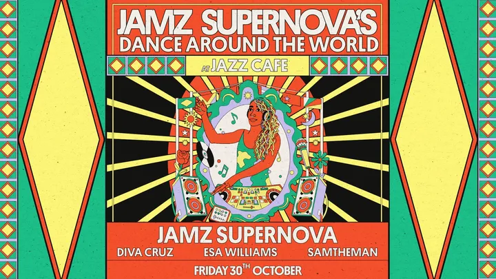 Jamz Supernova's Dance Around The World at Jazz Cafe