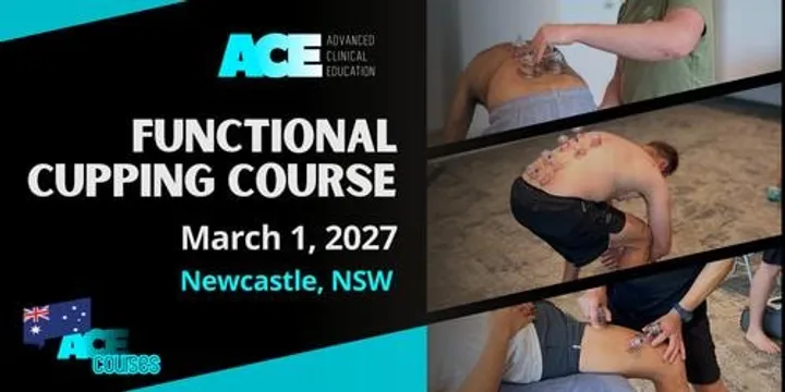Functional Cupping Course NEWCASTLE NSW (1 MAR 2027)