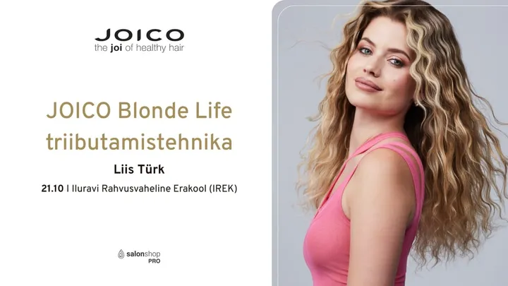 JOICO Blonde Life triibutamistehnika Tartus