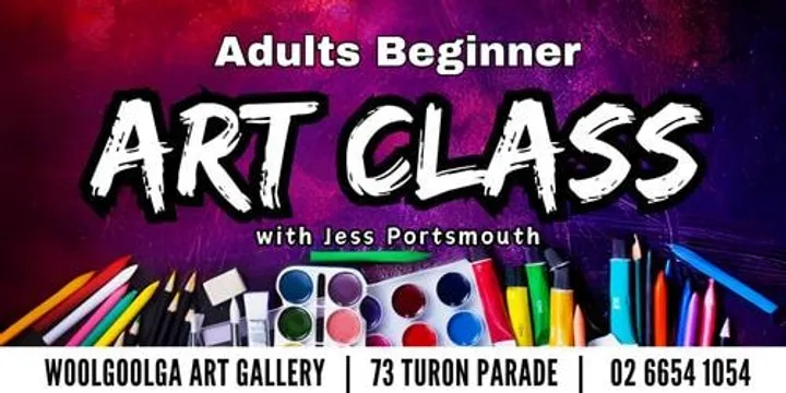 Beginner Art Class (10 Weeks) with Jess Portsmouth T4