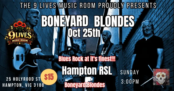 Boneyard Blondes - Hampton RSL Return!!!