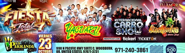 LOS YAGUARU, INTERNACIONAL CARRO SHOW & MAS