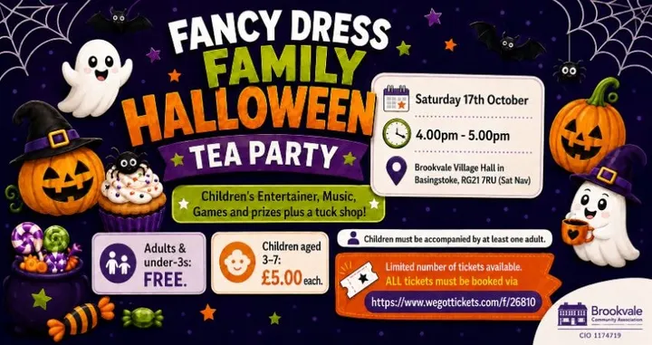 Family Halloween Tea Party