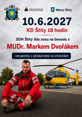 Beseda s Mudr. Markem Dvořákem